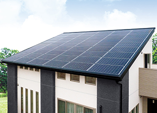 屋根一体型太陽電池 カナメソーラールーフ-1